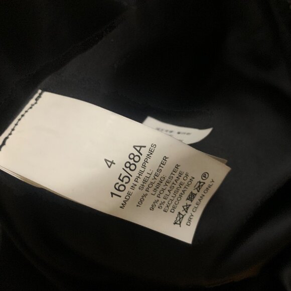 Kate Spade Black Sleeveless Crochet Midi Dress Lined Size 4 Witchygoth Fairygoth - Picture 3 of 11